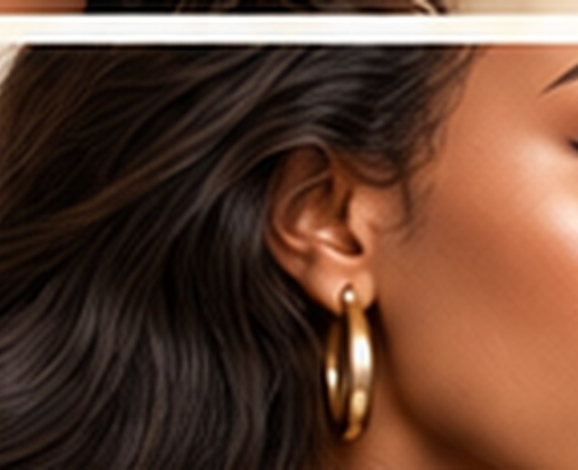 Close-up beauty editorial portrait