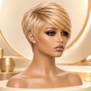 Blonde Pixie Cut