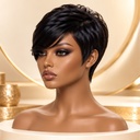 Manaki Human Hair Pixie