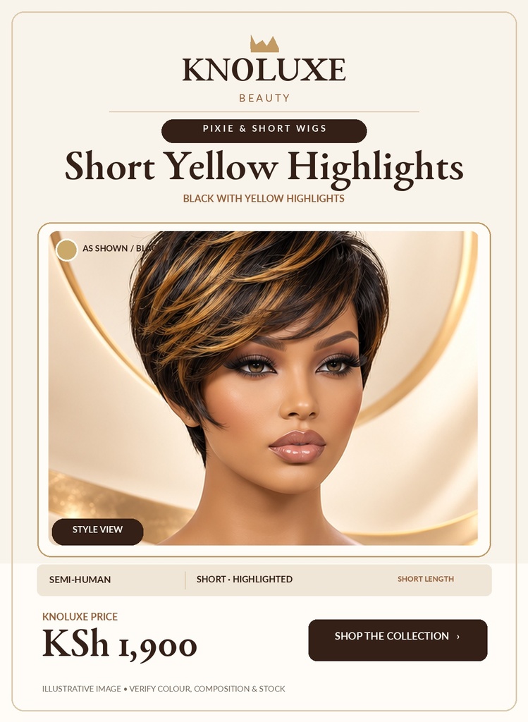 Short Yellow Highlights