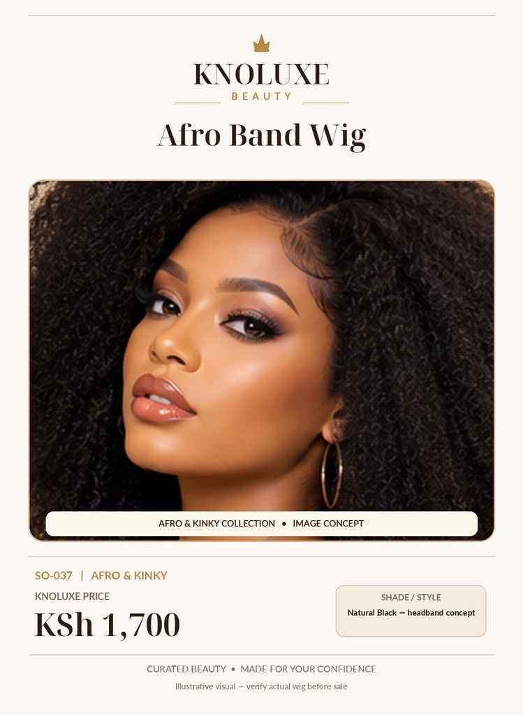 Afro Band Wig