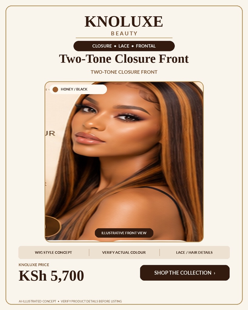 Two-Tone Closure Front