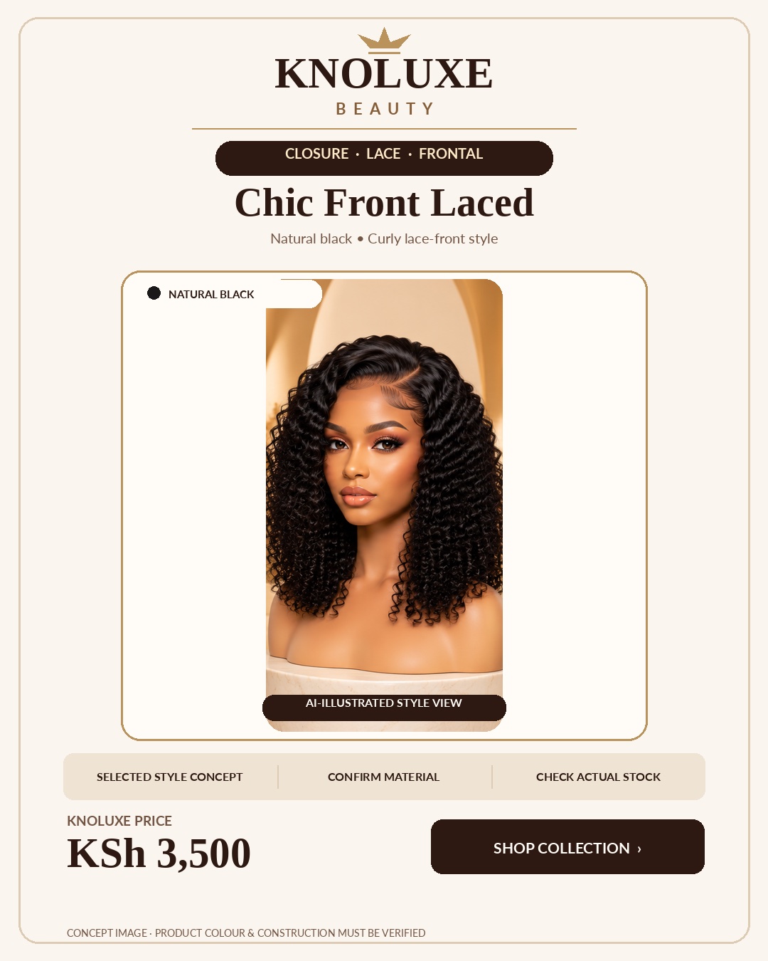 Chic Front Laced